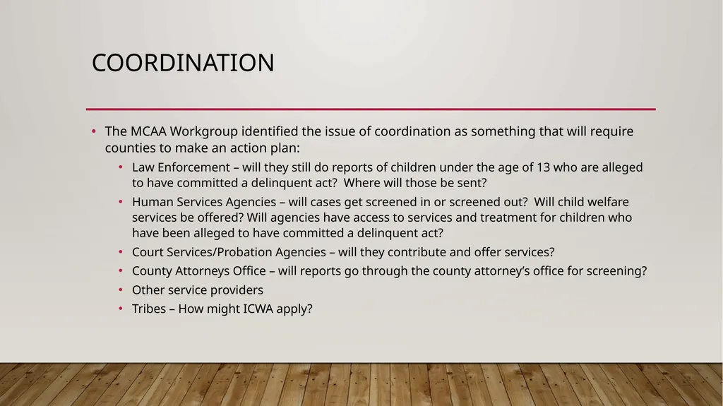 Raising the age of Delinquency – Impact, - slide 27 of 34