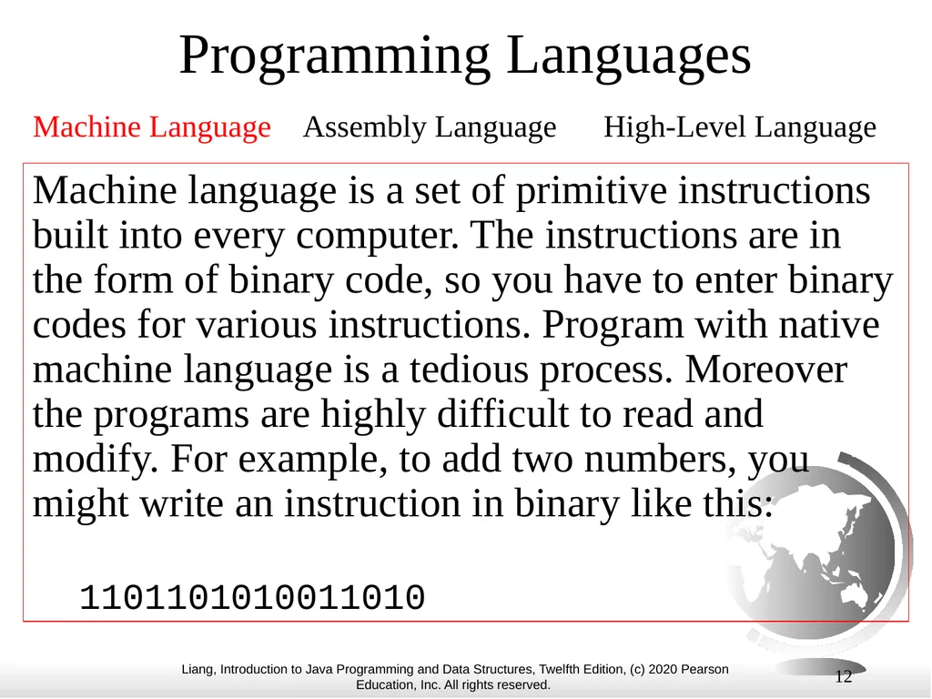 1 Chapter 1 Introduction to Computers, Programs, - slide 12 of 73