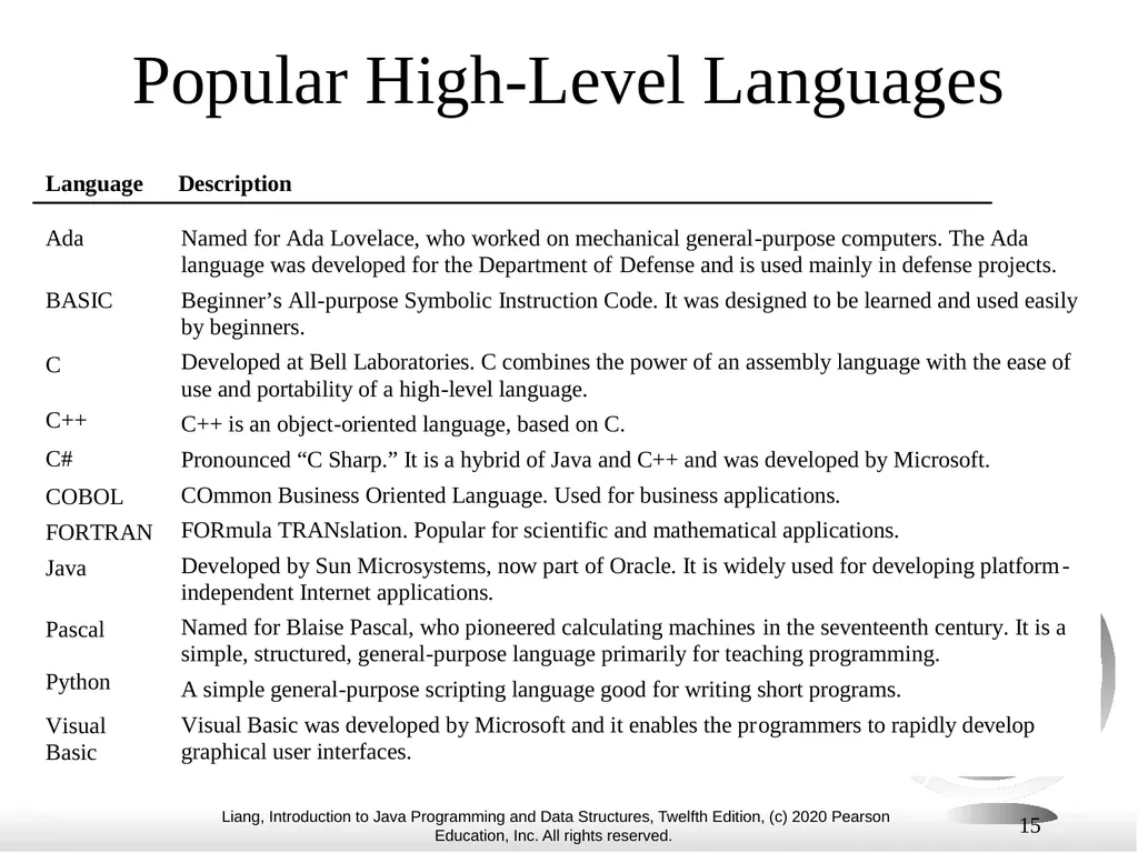 1 Chapter 1 Introduction to Computers, Programs, - slide 15 of 73