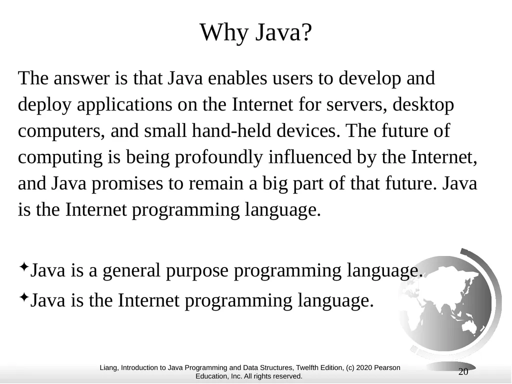 1 Chapter 1 Introduction to Computers, Programs, - slide 20 of 73