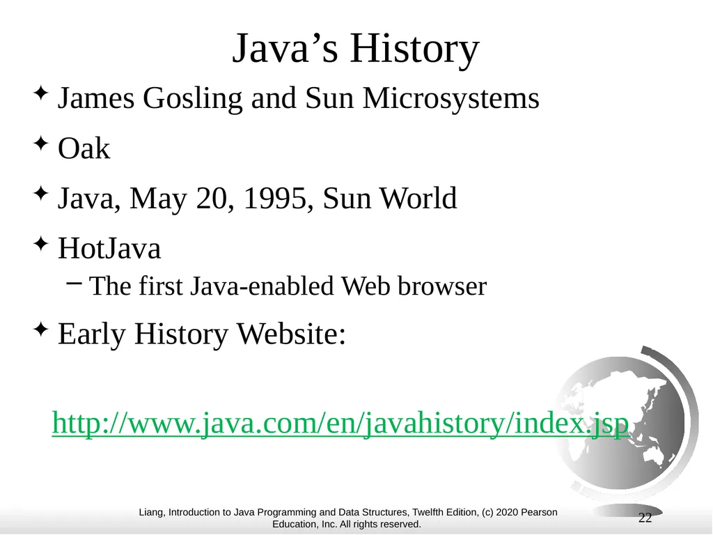 1 Chapter 1 Introduction to Computers, Programs, - slide 22 of 73