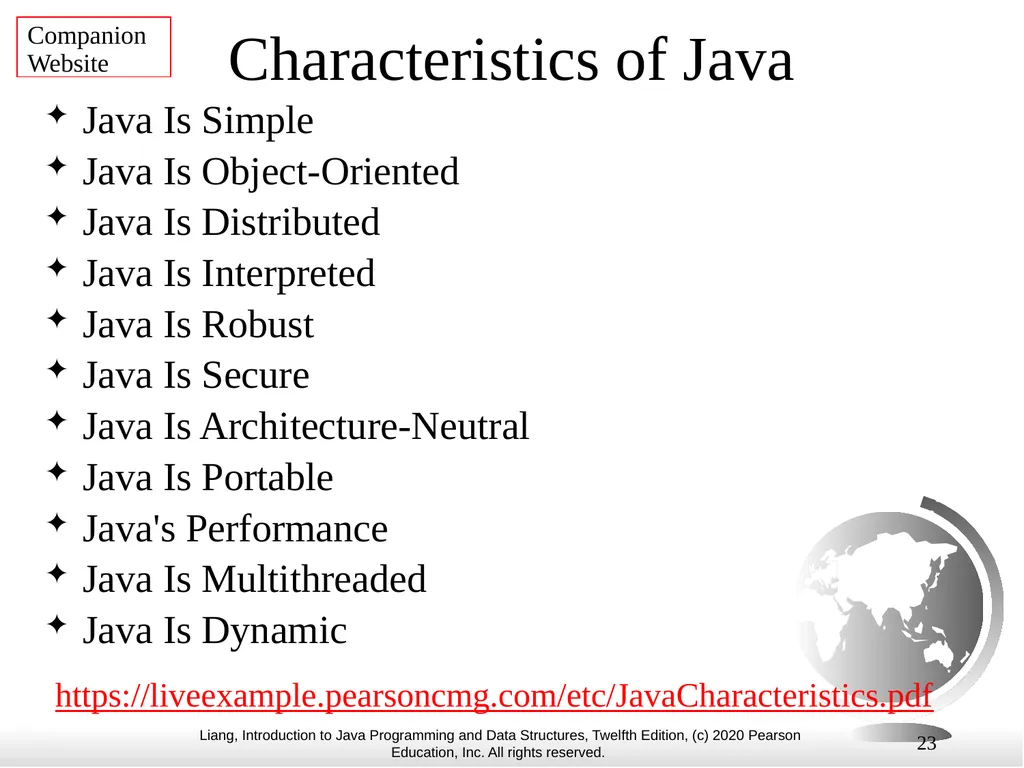 1 Chapter 1 Introduction to Computers, Programs, - slide 23 of 73