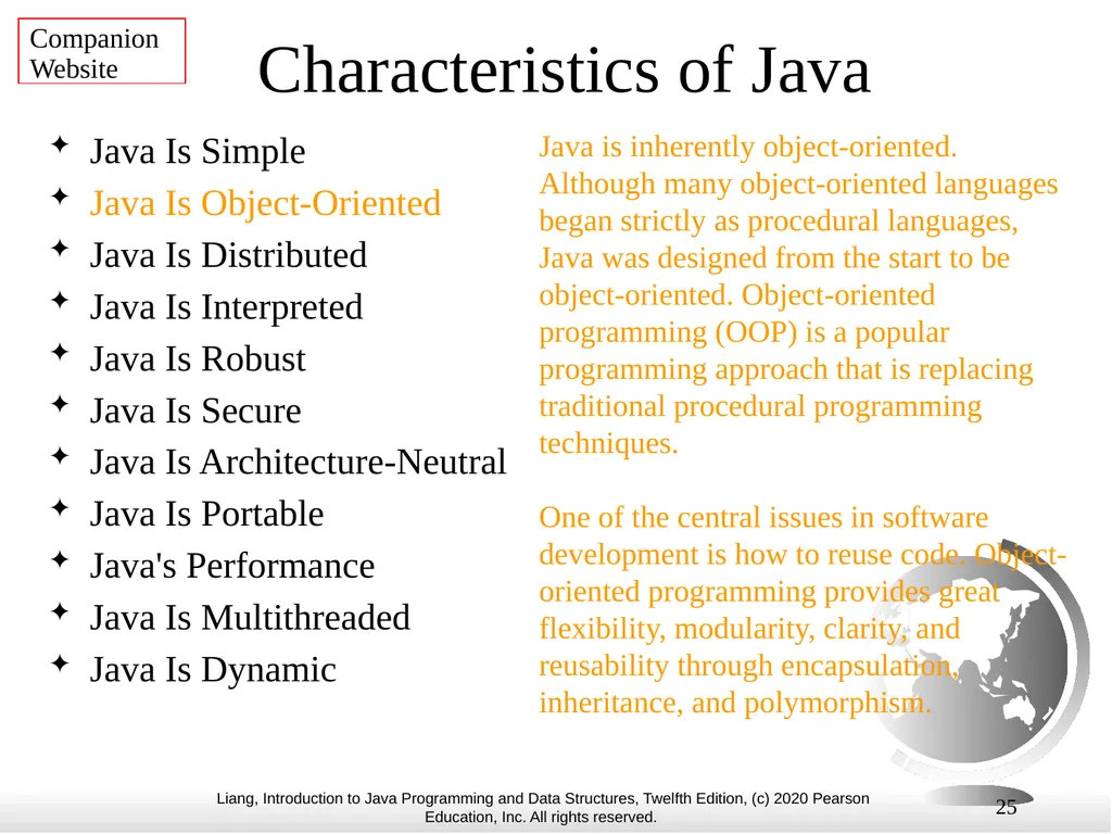 1 Chapter 1 Introduction to Computers, Programs, - slide 25 of 73