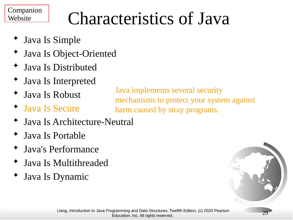 1 Chapter 1 Introduction to Computers, Programs, - slide 29 of 73