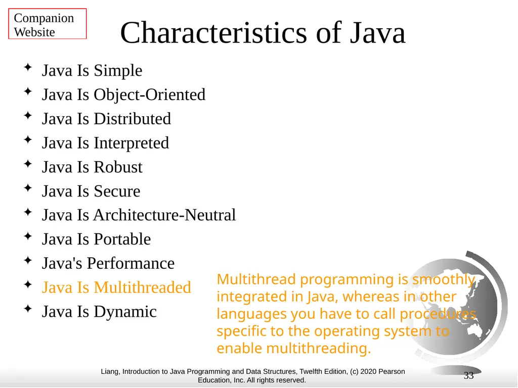 1 Chapter 1 Introduction to Computers, Programs, - slide 33 of 73