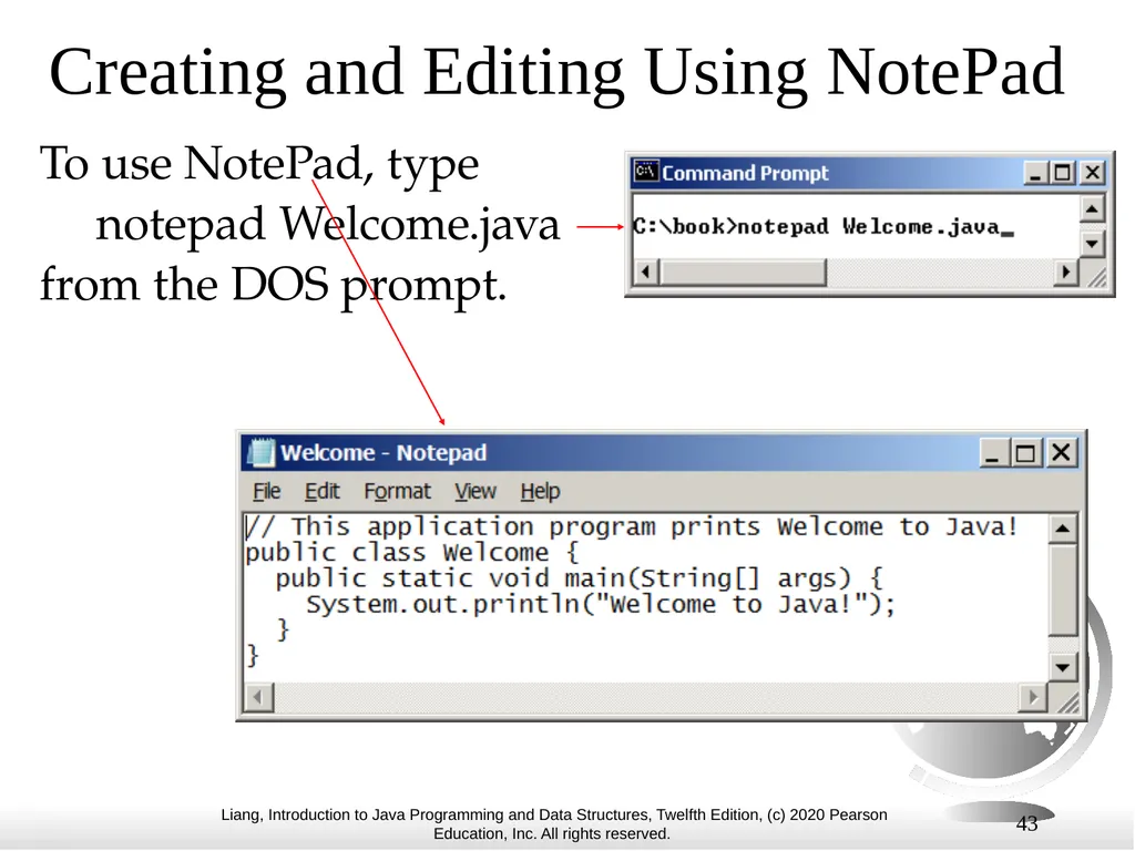 1 Chapter 1 Introduction to Computers, Programs, - slide 43 of 73