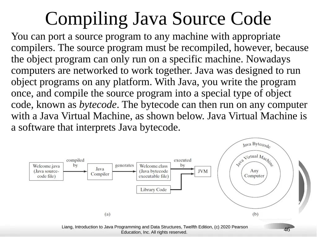 1 Chapter 1 Introduction to Computers, Programs, - slide 46 of 73