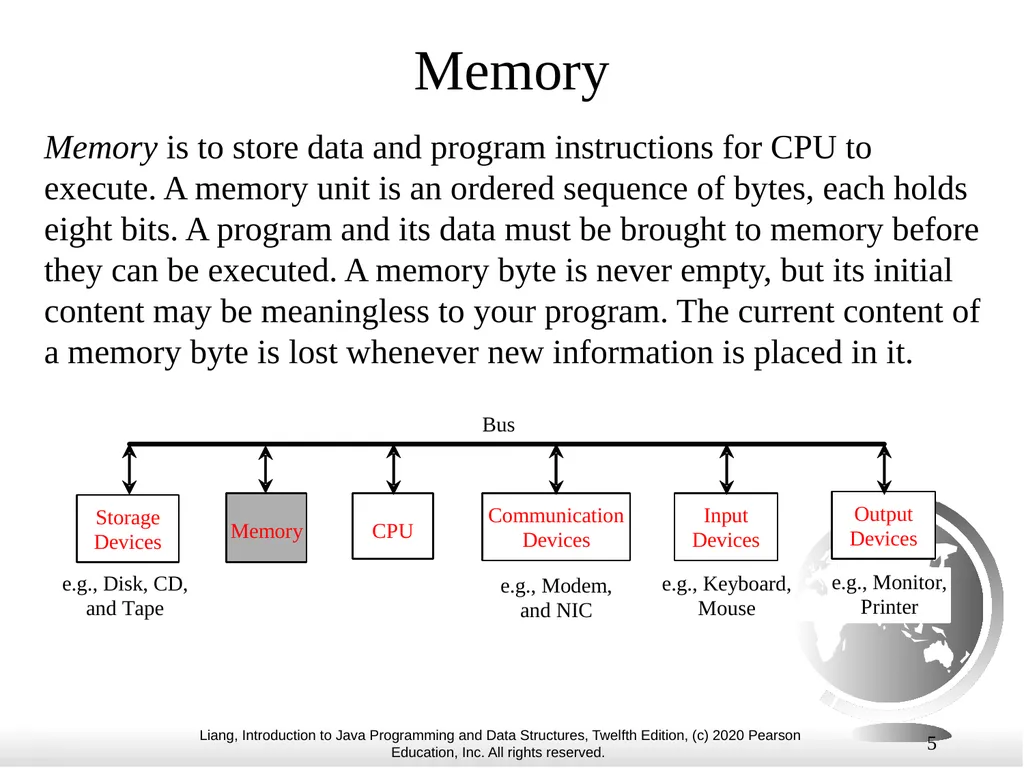 1 Chapter 1 Introduction to Computers, Programs, - slide 5 of 73