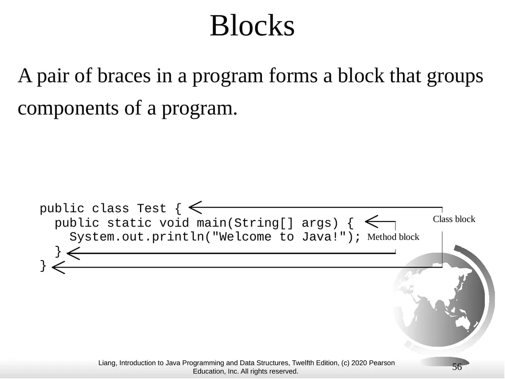 1 Chapter 1 Introduction to Computers, Programs, - slide 56 of 73
