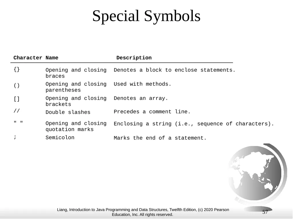 1 Chapter 1 Introduction to Computers, Programs, - slide 57 of 73
