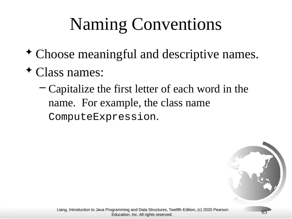 1 Chapter 1 Introduction to Computers, Programs, - slide 65 of 73
