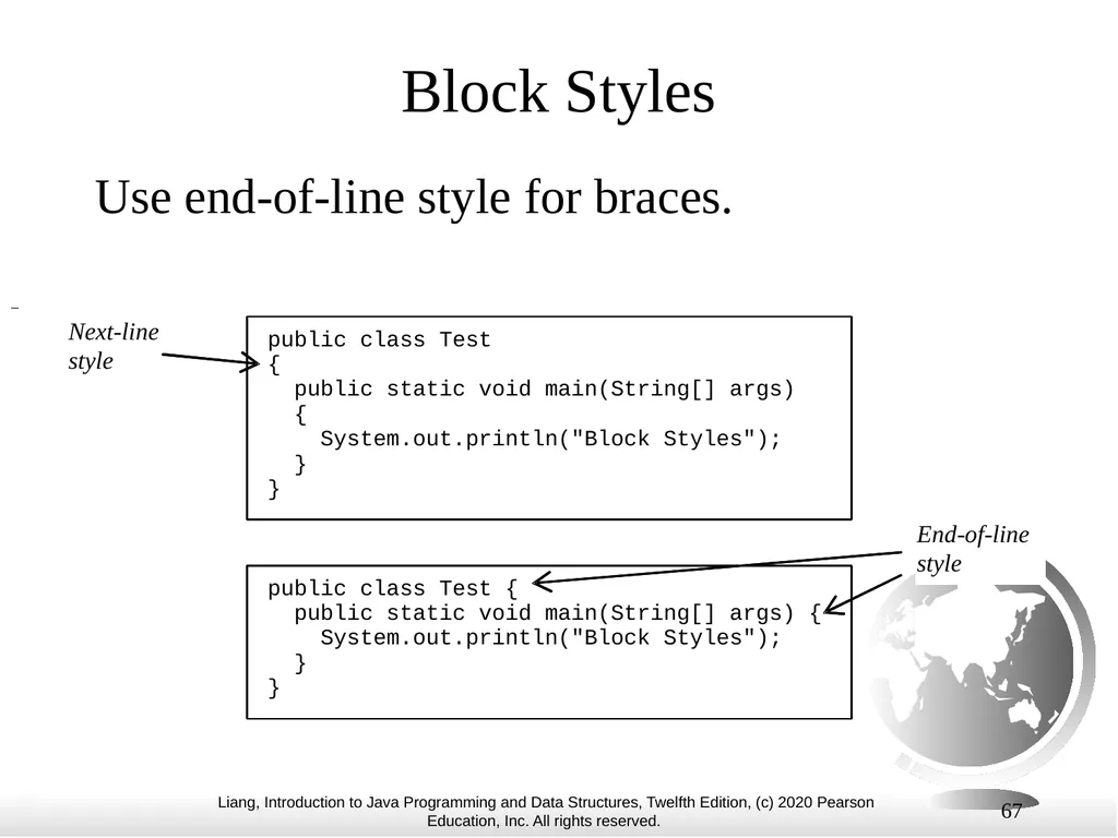 1 Chapter 1 Introduction to Computers, Programs, - slide 67 of 73