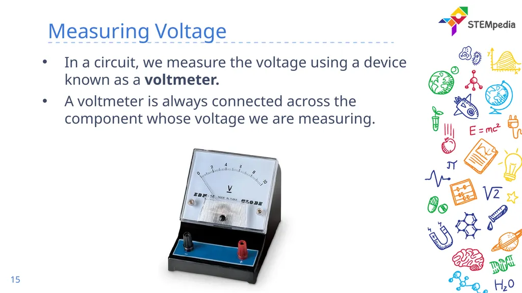 Basics of Electronics – Voltage What is - slide 15 of 22