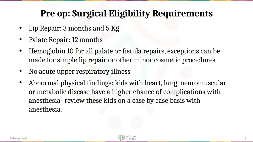 Care of Pediatric Cleft Lip and Palate Repair - slide 9 of 21