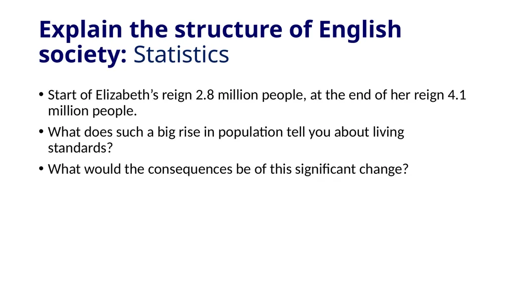 Explain the causes, events and consequences of the - slide 6 of 20