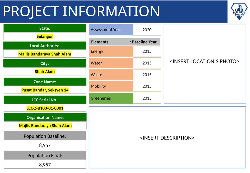 LCC BLUEPRINT IMPLEMENTATION DOCUMENT Insert logo - slide 7 of 20