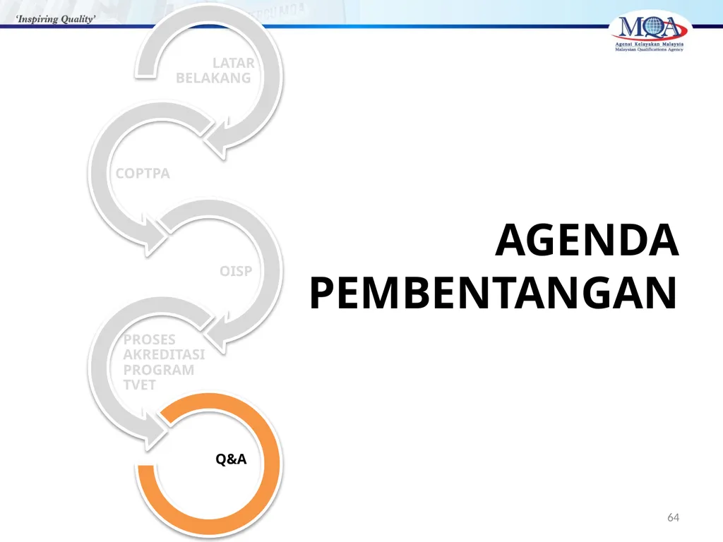 CODE OF PRACTICE FOR TVET PROGRAMME ACCREDITATION, - slide 64 of 77