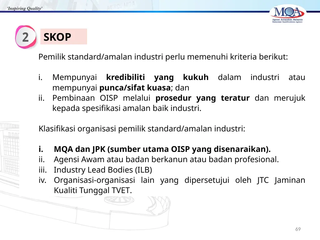 CODE OF PRACTICE FOR TVET PROGRAMME ACCREDITATION, - slide 69 of 77