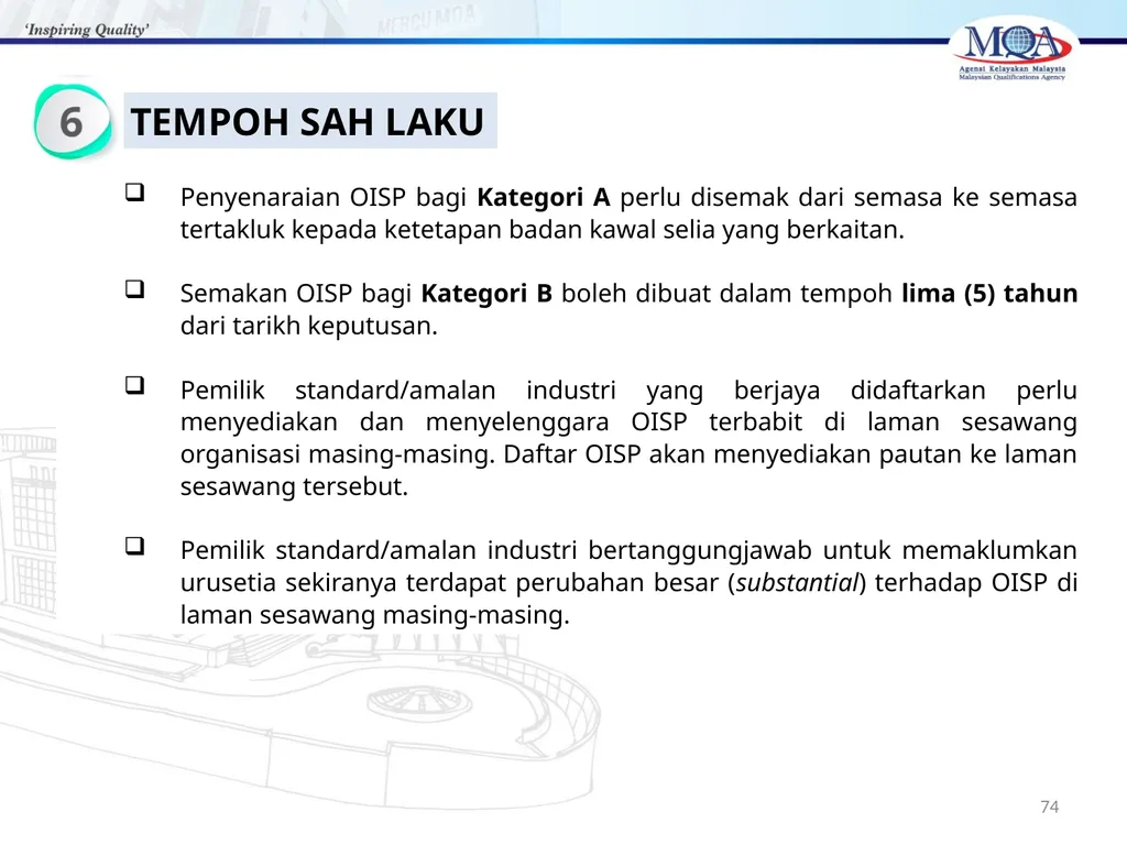 CODE OF PRACTICE FOR TVET PROGRAMME ACCREDITATION, - slide 74 of 77