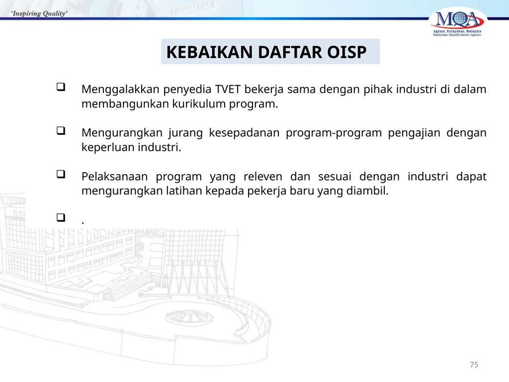 CODE OF PRACTICE FOR TVET PROGRAMME ACCREDITATION, - slide 75 of 77