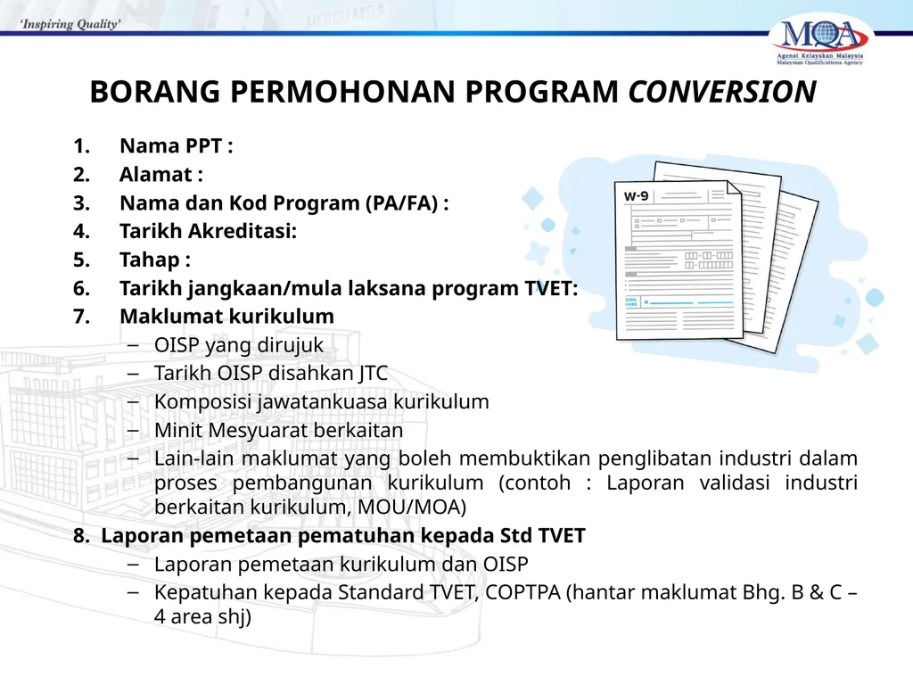 CODE OF PRACTICE FOR TVET PROGRAMME ACCREDITATION, - slide 55 of 77