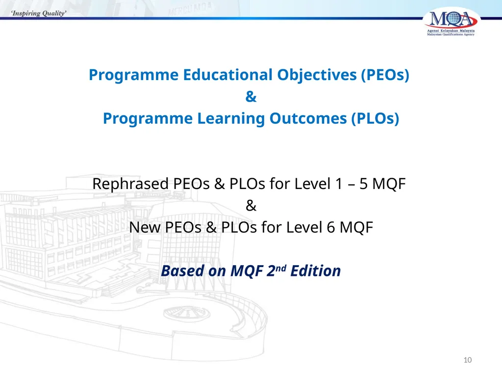 CODE OF PRACTICE FOR TVET PROGRAMME ACCREDITATION, - slide 10 of 77