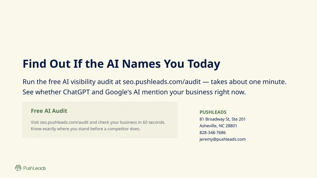 Who Does the AI Name When Your Customer Asks? How - slide 12 of 12