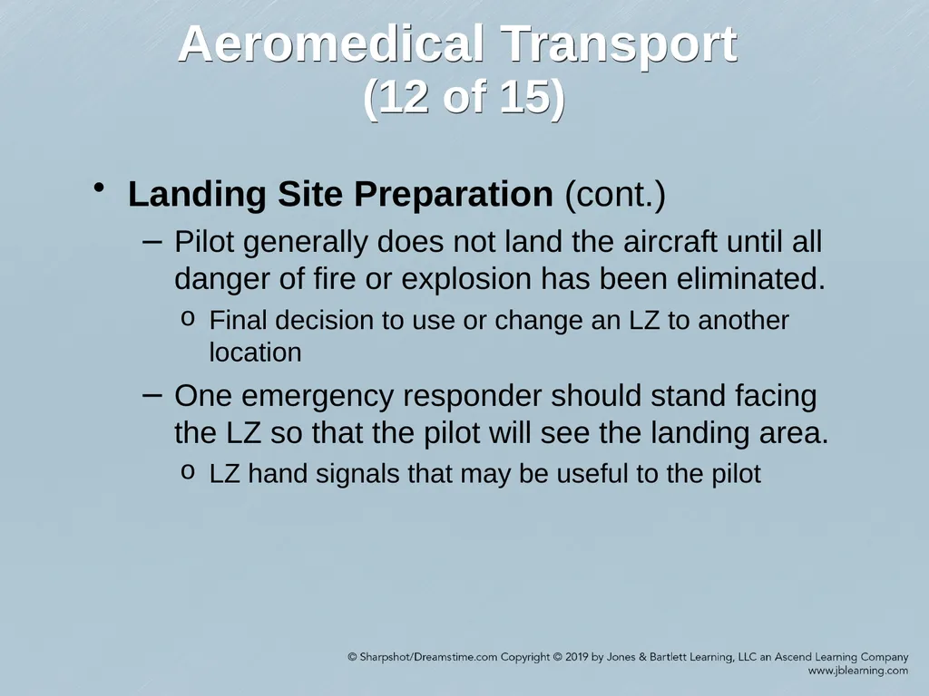 Chapter 52 Ground and Air Ambulance Operations - slide 43 of 46