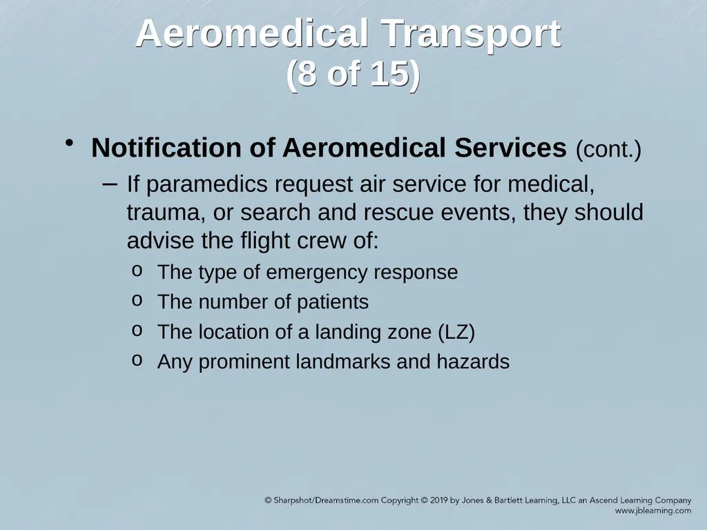 Chapter 52 Ground and Air Ambulance Operations - slide 39 of 46