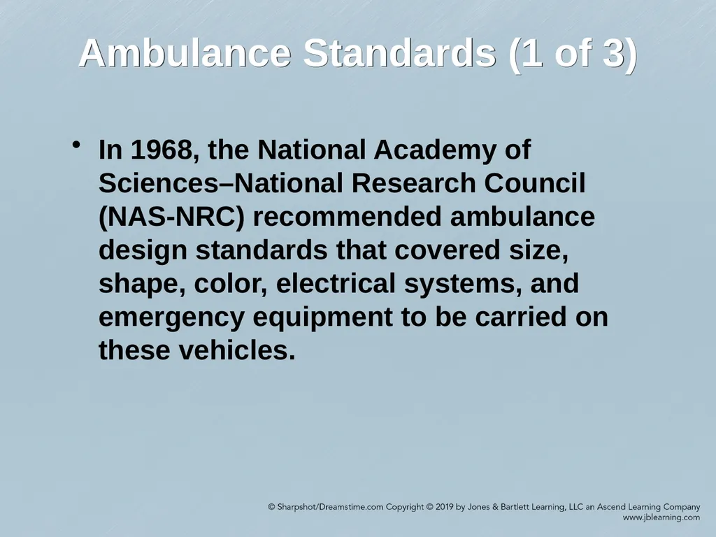 Chapter 52 Ground and Air Ambulance Operations - slide 3 of 46