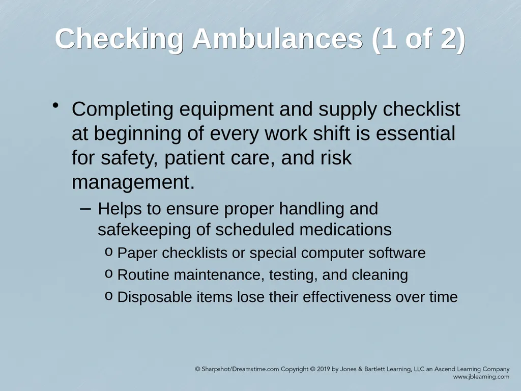 Chapter 52 Ground and Air Ambulance Operations - slide 6 of 46
