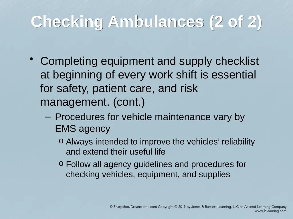 Chapter 52 Ground and Air Ambulance Operations - slide 7 of 46