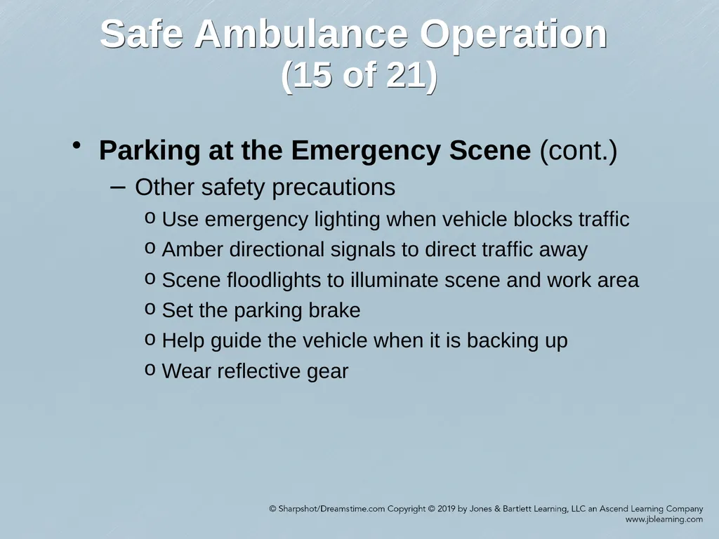 Chapter 52 Ground and Air Ambulance Operations - slide 25 of 46