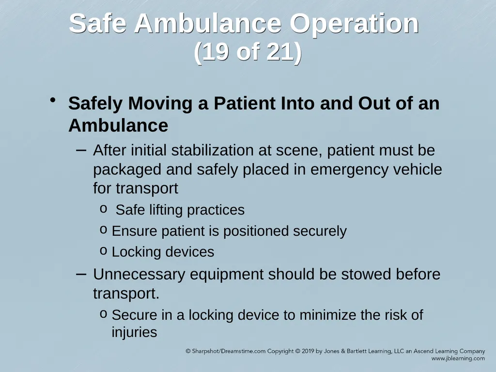 Chapter 52 Ground and Air Ambulance Operations - slide 29 of 46
