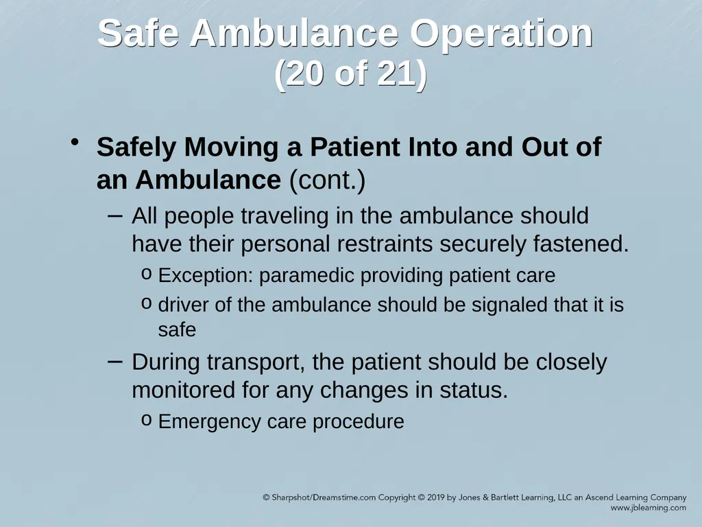Chapter 52 Ground and Air Ambulance Operations - slide 30 of 46