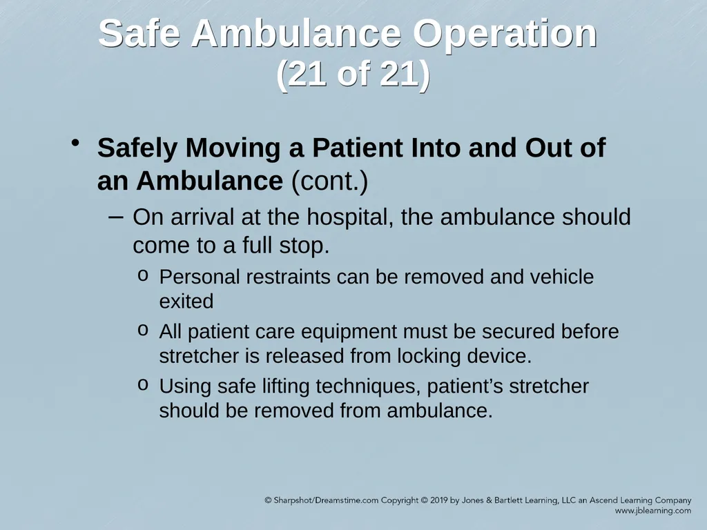 Chapter 52 Ground and Air Ambulance Operations - slide 31 of 46