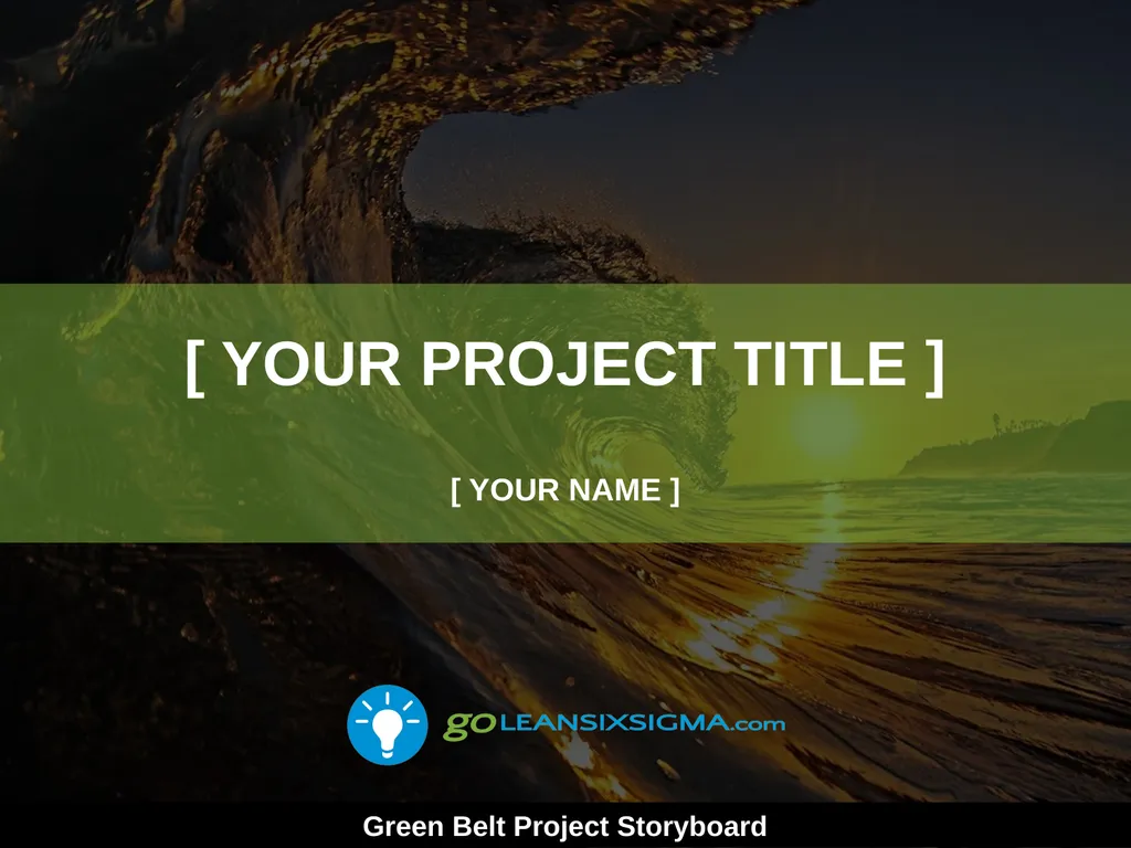 [ YOUR PROJECT TITLE ] [ YOUR NAME ] Green - slide 1 of 29