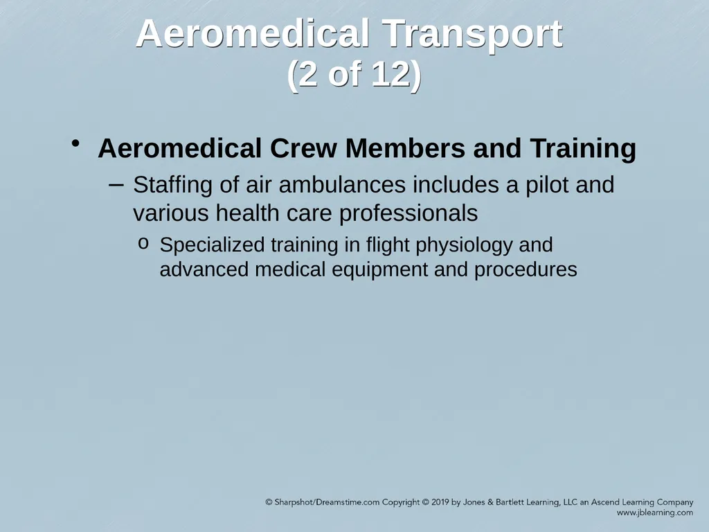 Chapter 52 Ground and Air Ambulance Operations - slide 27 of 37