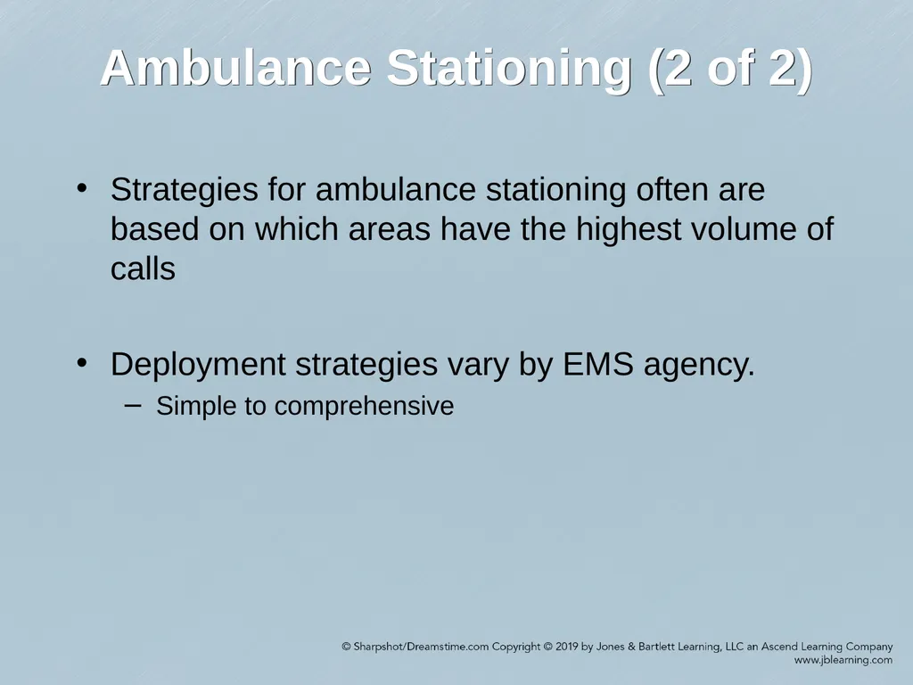 Chapter 52 Ground and Air Ambulance Operations - slide 7 of 37