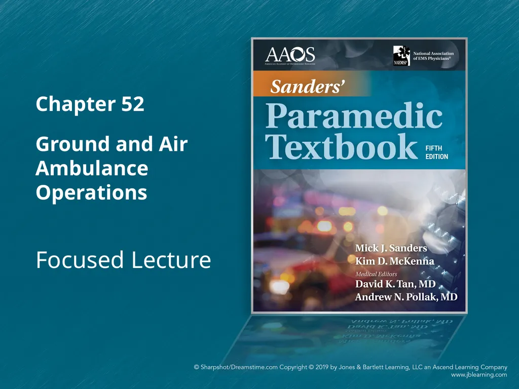 Chapter 52 Ground and Air Ambulance Operations - slide 1 of 37