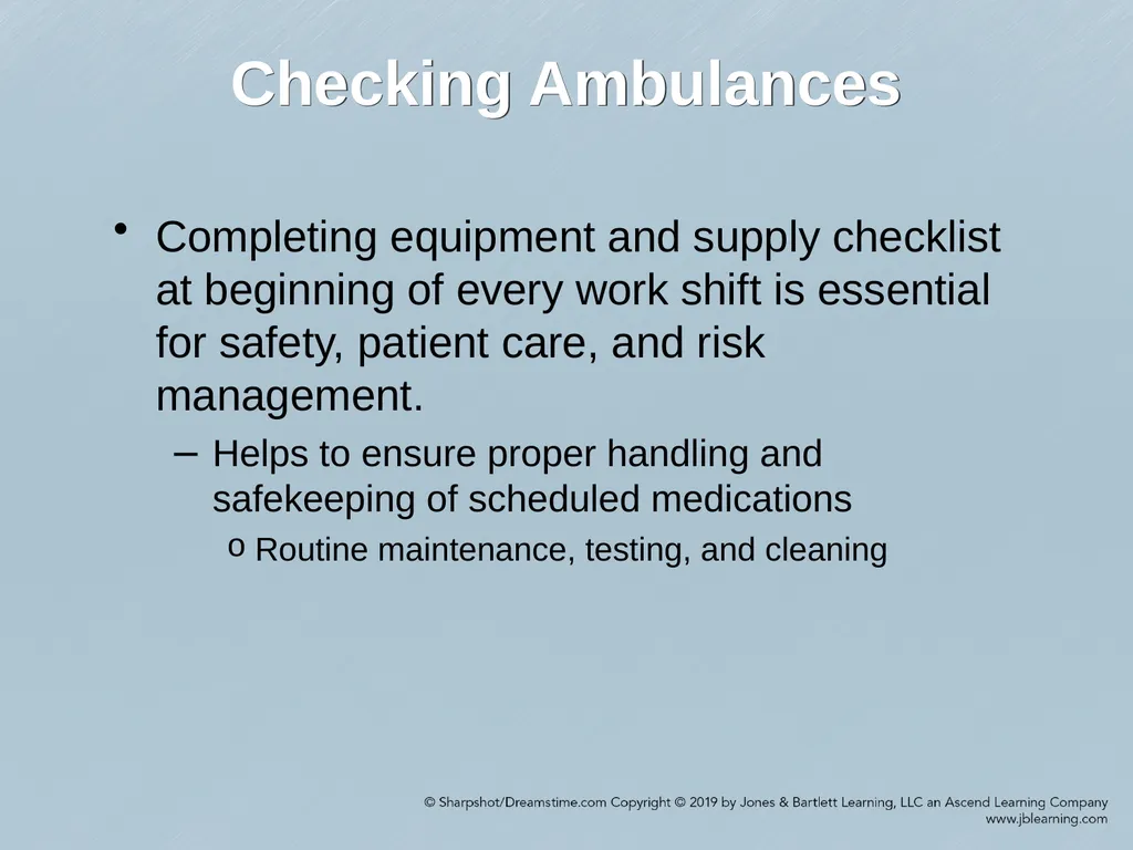 Chapter 52 Ground and Air Ambulance Operations - slide 5 of 37