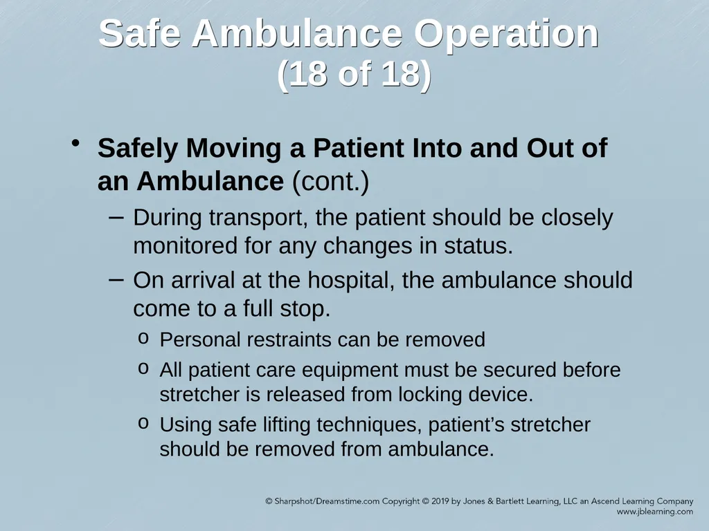 Chapter 52 Ground and Air Ambulance Operations - slide 25 of 37