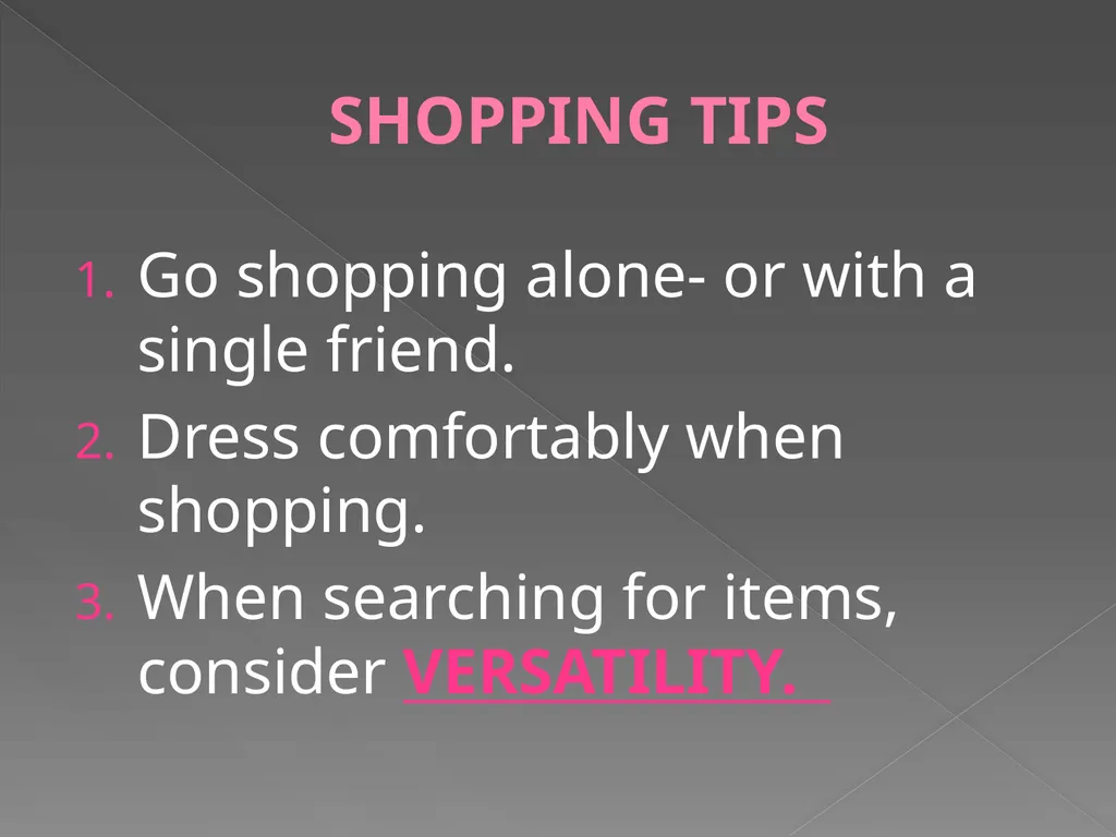 THE BASIC WARDROBE PD 1: Personality Development - slide 10 of 10