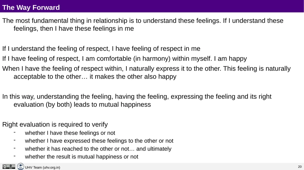 Lecture 13 Harmony in the Family – the Basic Unit - slide 13 of 33