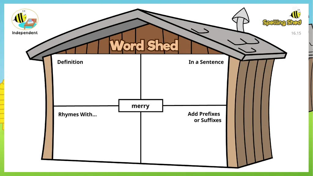 To be able to segment words into the correct - slide 16 of 19