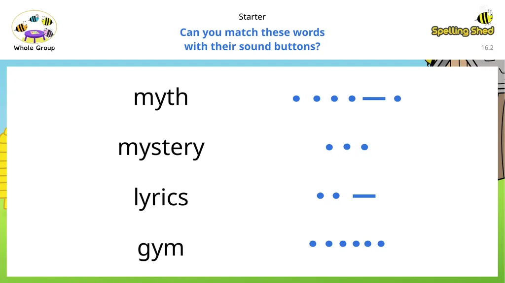 To be able to segment words into the correct - slide 2 of 19