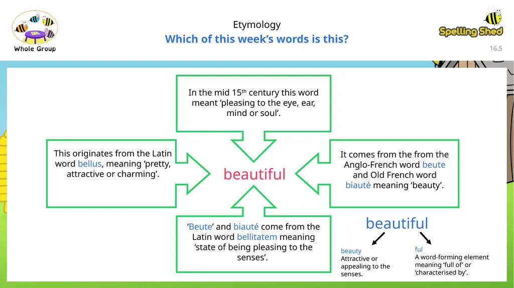 To be able to segment words into the correct - slide 5 of 19