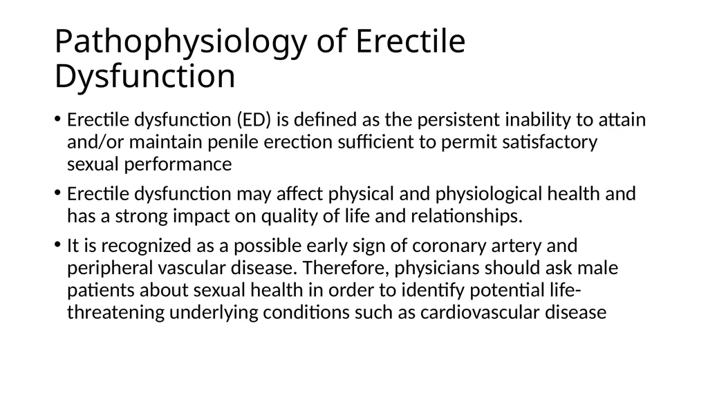 Anatomy of penis, and Physiology of erection, - slide 16 of 34