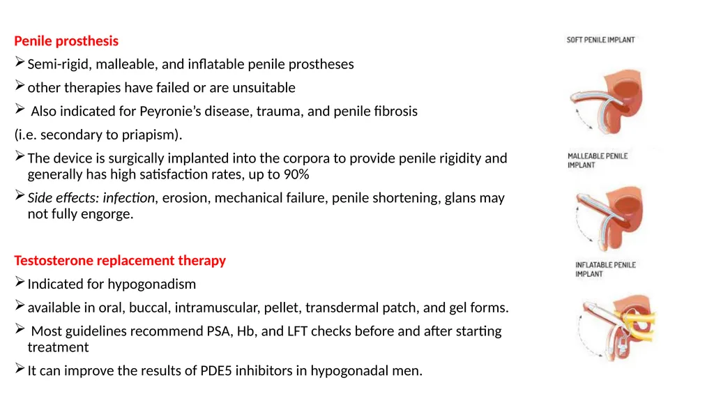 Anatomy of penis, and Physiology of erection, - slide 33 of 34