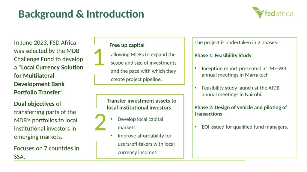 Local Currency Solution for Multilateral - slide 3 of 26